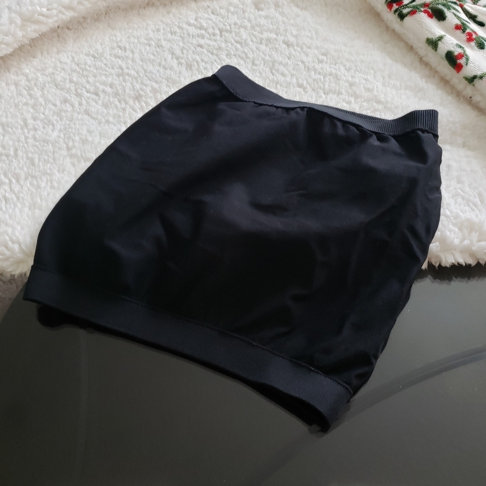 Black Tube Top Shirt